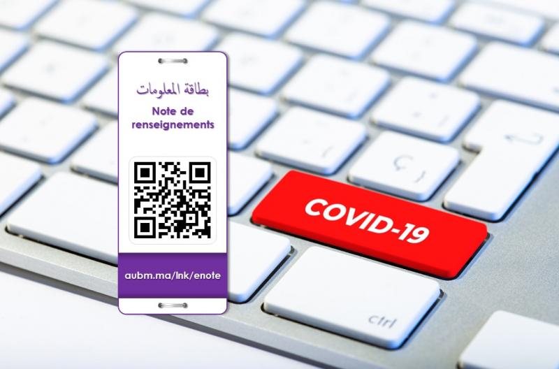 QrCodes pour Covid19